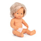 Realistic Montessori Doll - White Girl with Red Hair